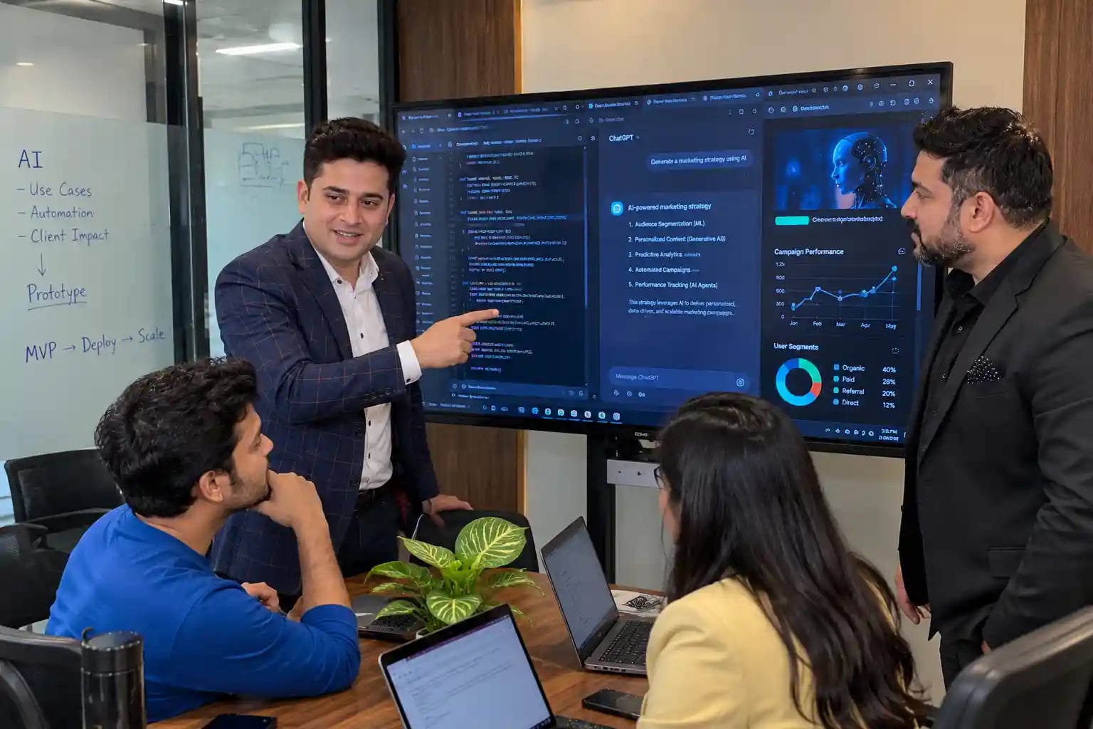 Generative AI & Machine Learning Technologies Artificial Intelligence, Generative AI & Autonomous AI Agent Solutions by VANAVYA TECH